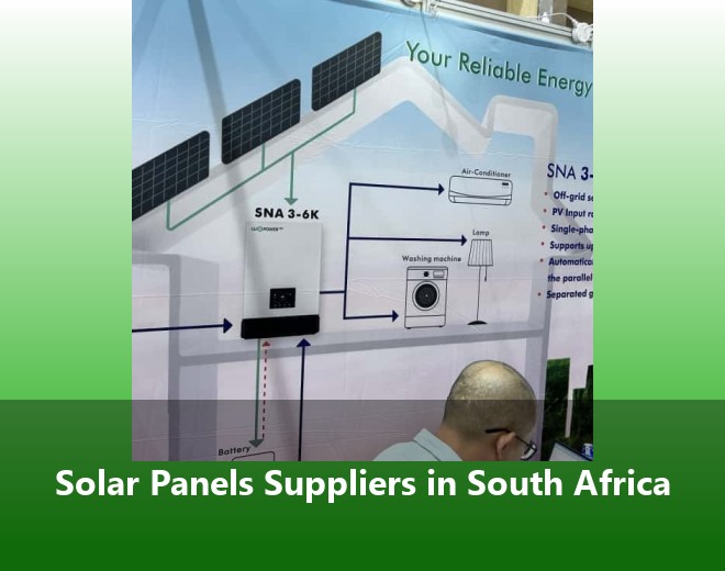 Solar Panels Suppliers in South Africa